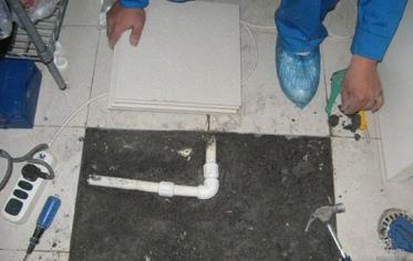 古冶漏水维修 河北邯郸卫生间地面漏水维修案例